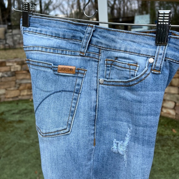 Joe's Jeans The Jane Distressed Cuffed Hem Jeans - Picture 10 of 16